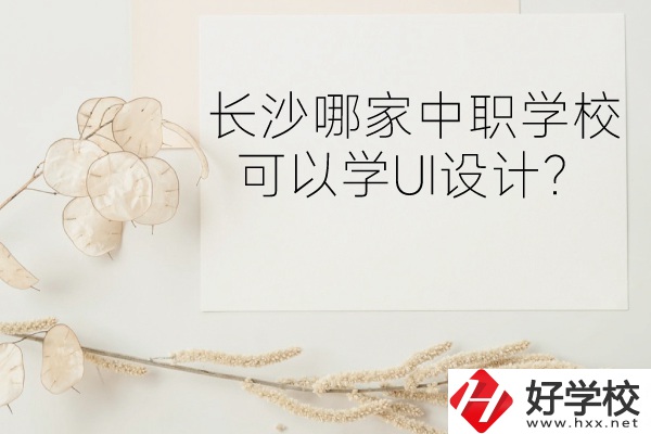 長沙哪家中職學(xué)校可以學(xué)UI設(shè)計(jì)？