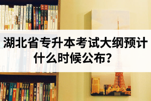 湖北省專升本考試大綱預(yù)計(jì)什么時(shí)候公布？現(xiàn)階段怎么備考比較好？