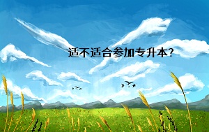 適不適合參加專升本？